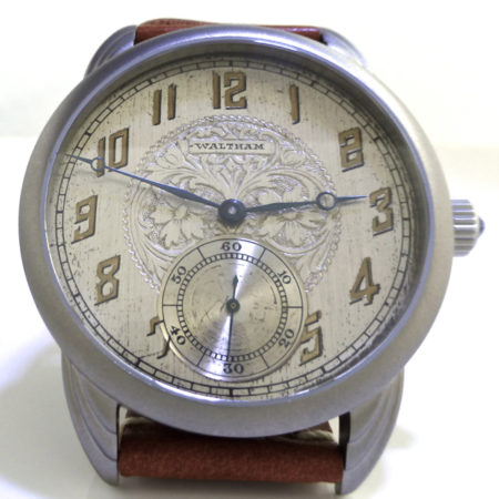 Wrocket Watch in Titanium case with original unusual embossed dial. - Image 3