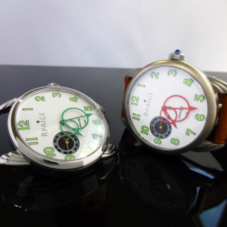 Special Wrocket Watch with Black Sub Dial and Colored hands - Image 6