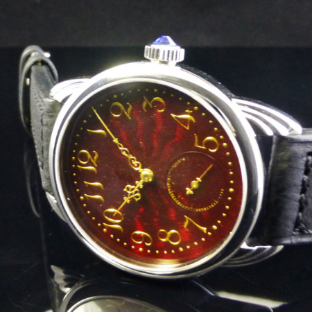 Rare Waltham  Enamel  Guilloche dial with Louis XIV Hands.  3/50 - Image 3