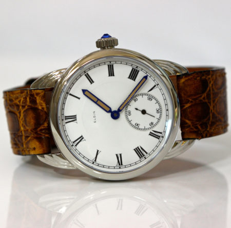 Antique Enamel Elgin Dial - Image 3